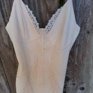 Nude Privy mini dress